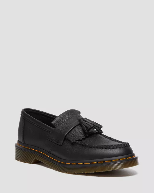 ADRIAN VIRGINIA LEATHER TASSEL LOAFERS